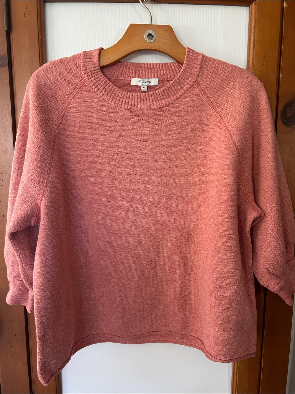 Madewell Women's Crewneck Sweater - Rose